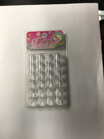 JUMBO ROUND BEADS (CLEAR)