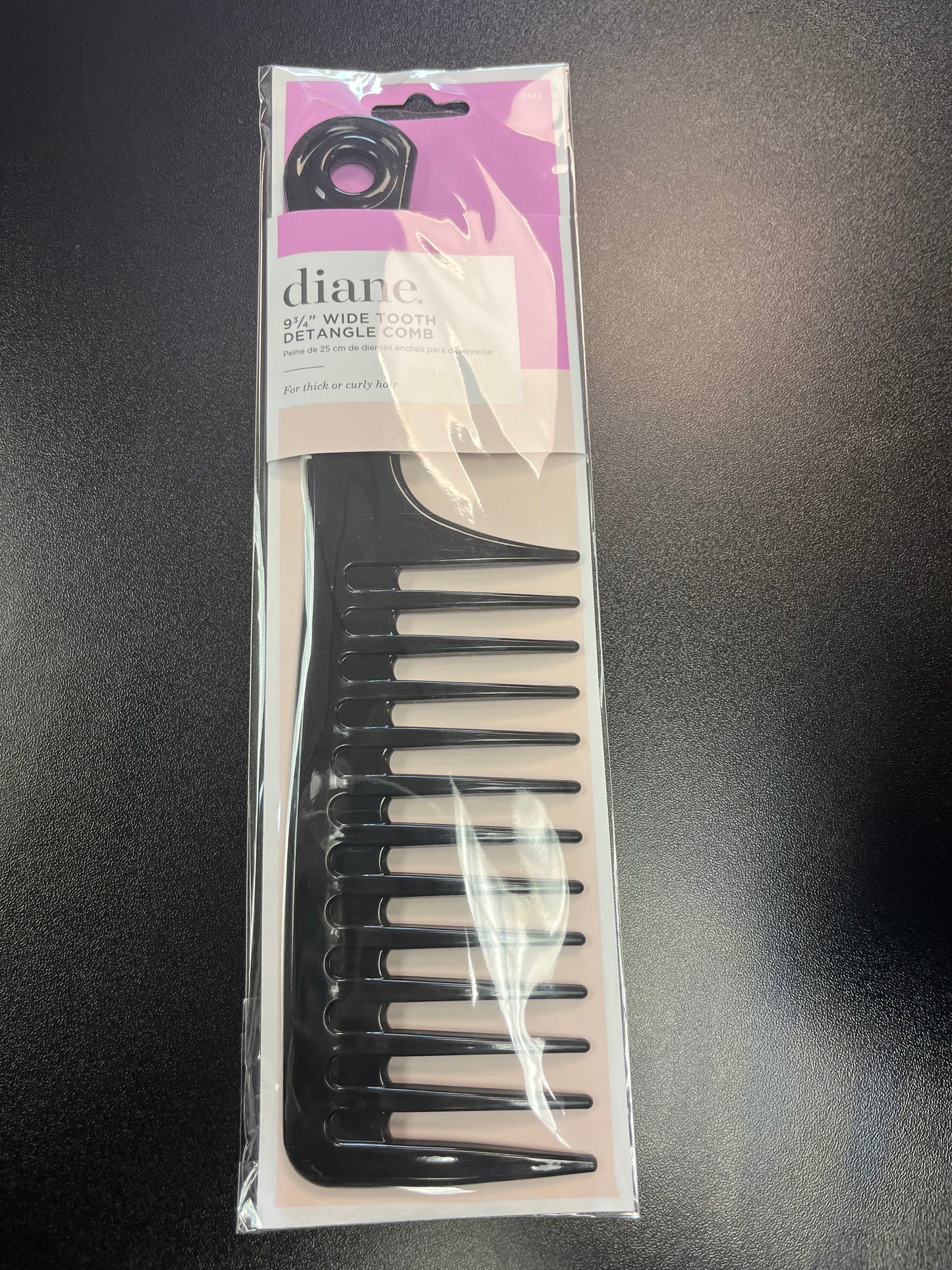 9 3/4" WIDE TOOTH DETANGLE COMB