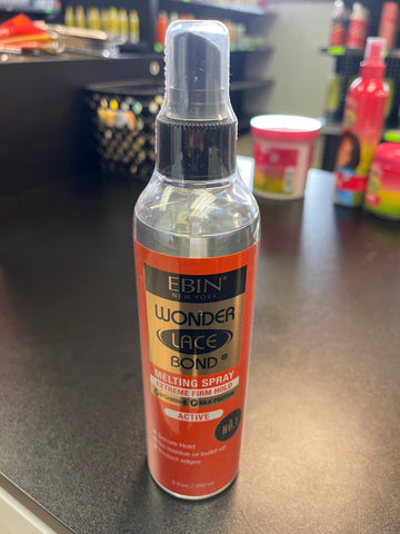 EBIN NEW YORK WONDER BOND MELTING SPRAY 8 oz EXTREME FIRM HOLD
