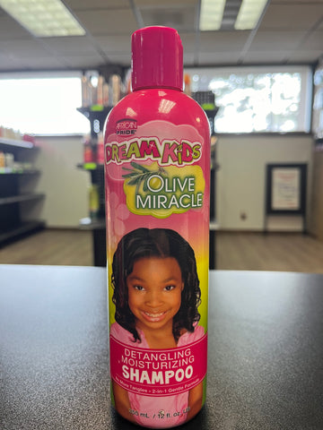 AFRICAN PRIDE DREAM KIDS OLIVE MIRACLE DETANGLING MOISTURIZING SHAMPOO 12oz