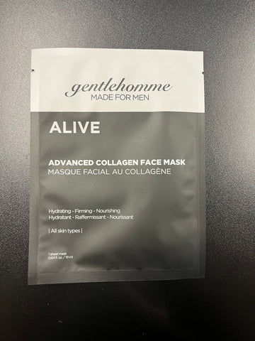 GENTLEHOMME ADVANCED COLLAGEN FACE MASK - ALIVE