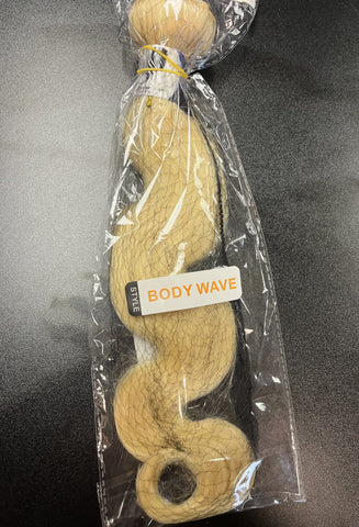 Weave: Human Hair Blonde Body Wave 14"