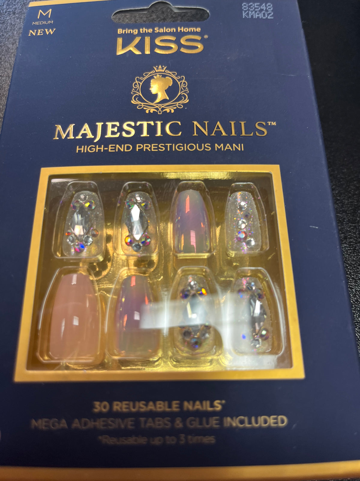 KISS MAJESTIC NAILS (MEDIUM)