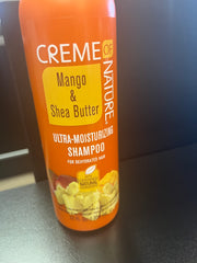 CREME OF NATURE MANGO & SHEA BUTTER ULTRA MOISTURIZING SHAMPOO 12 OZ