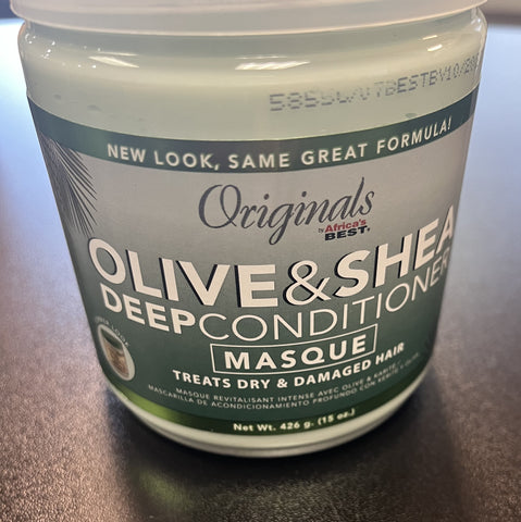 AFRICA'S BEST OLIVE & SHEA DEEP CONDITIONER 15 OZ PRODUCT STORE NEXT DOOR 