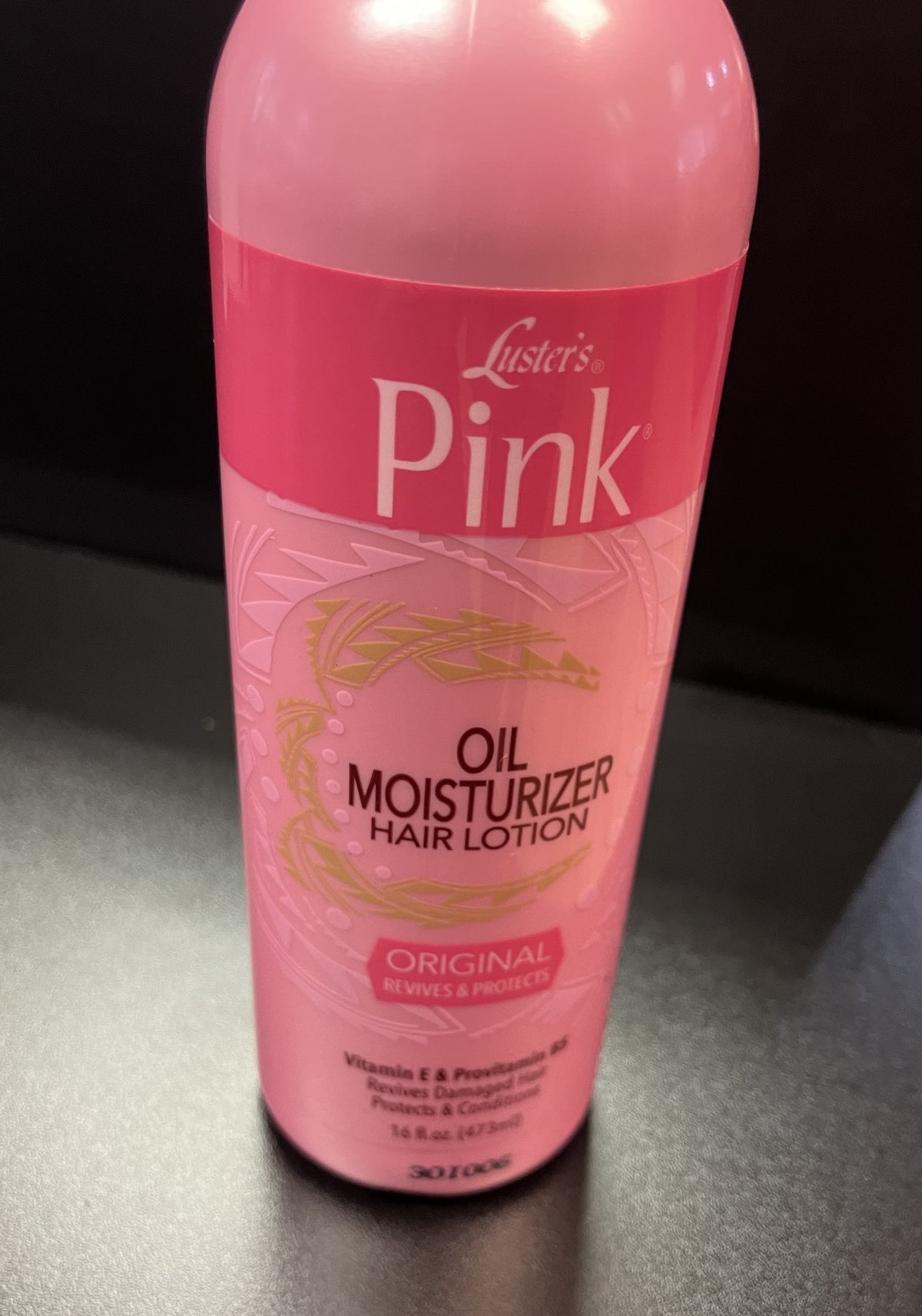 LUSTER'S PINK OIL MOISTURIZER HAIR LOTION 16 OZ - ORIGINAL