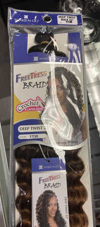 FREETRESS BRAID DEEP TWIST BULK 22"