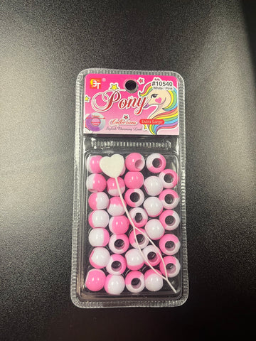 EXTRA LARGE TWO TONE ROUND BEADS