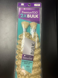 SENSATIONNEL PREMIUM TOO HUMAN BLEND BRAID 2X WATER WAVE BULK 18"