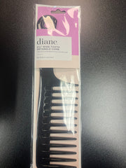 DIANE #D7113 IONIC HANDLE COMB EXTRA WIDE TOOTH