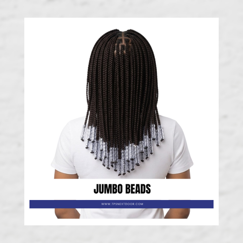JUMBO ROUND BEADS (CLEAR)