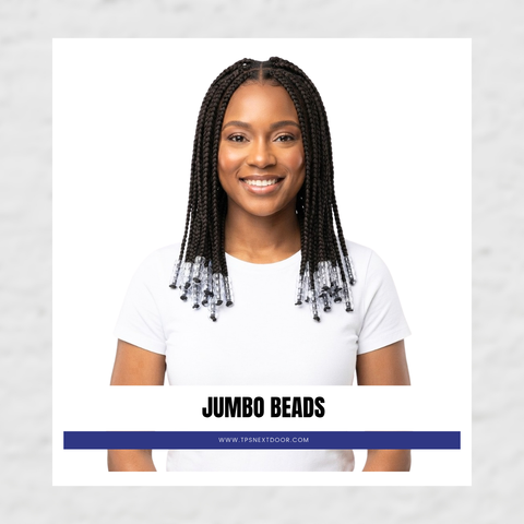 JUMBO ROUND BEADS (CLEAR)