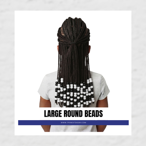 LARGE ROUND BEADS VALUE PACK (BLACK/WHITE)