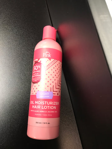 LUSTER'S PINK OIL MOISTURIZER HAIR LOTION 12 OZ - LIGHT