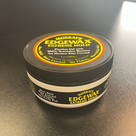 MURRAY'S EDGEWAX EXTREME HOLD PREMIUM GEL WITH 100% AUSTRALIAN BEESWAX FOR MAXIMUM EDGE CONTROL