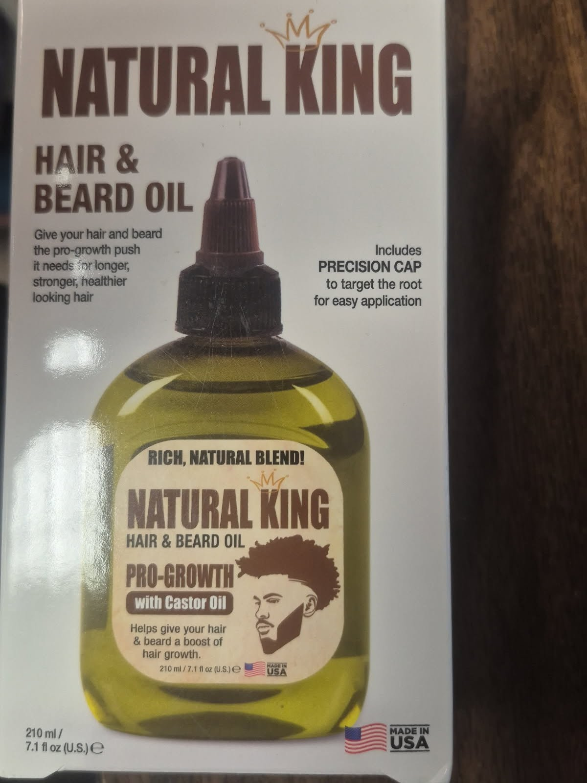 NATURAL KING HAIR & BEARD OIL