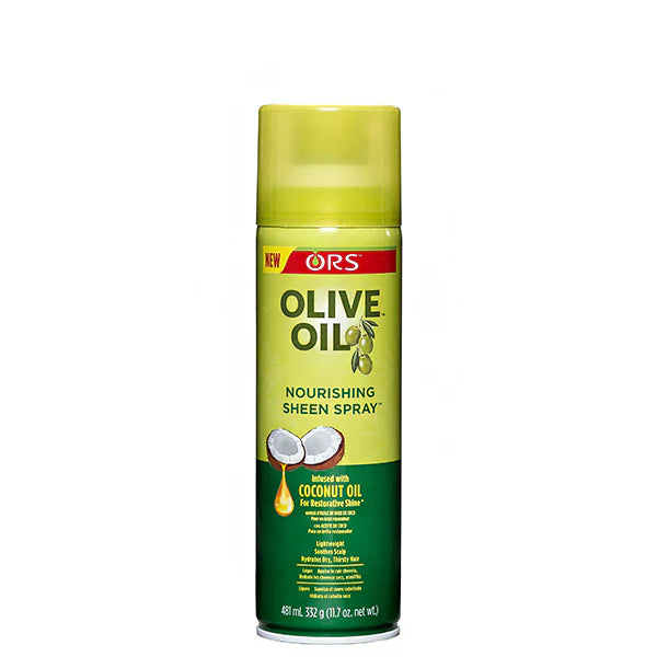 ORS OLIVE OIL NOURISHING SHEEN SPRAY INFUSED WITH COCONUT OIL 10oz