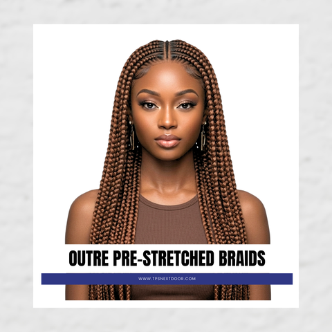 OUTRE  X-PRESSION 3X BRAID UP PRE STRETCHED BRAID  56"