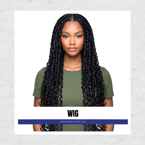 WIG : Sensationnel Cloud 9 4x4 Lace Parting Swiss Lace  - Passion Twist 28"