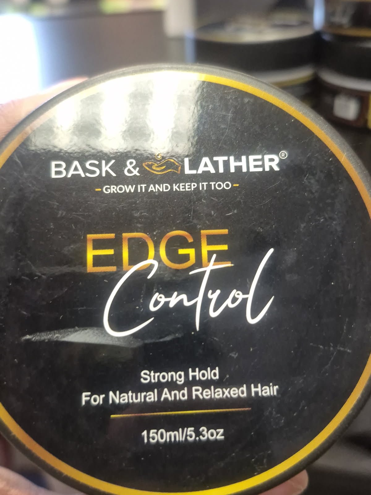 BASK & LATHER EDGE CONTROL 5.3 OZ