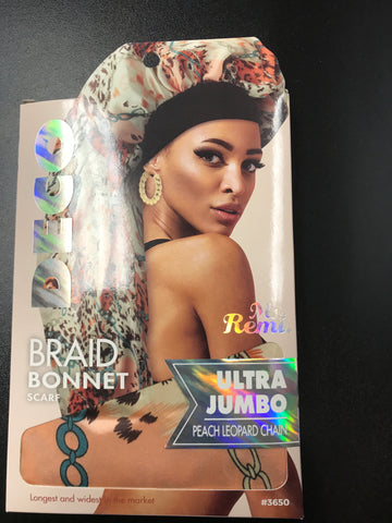 MS. REMI DECO BRAID BONNET ULTRA JUMBO - ASSORTED