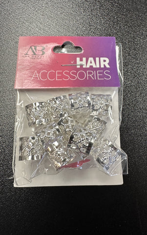 WIGO COLLECTION HAIR ACCESSORIES (CTG18 - METAL CUFFS SILVER)