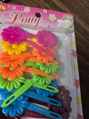 PONY #7310 DAISY BARRETTES