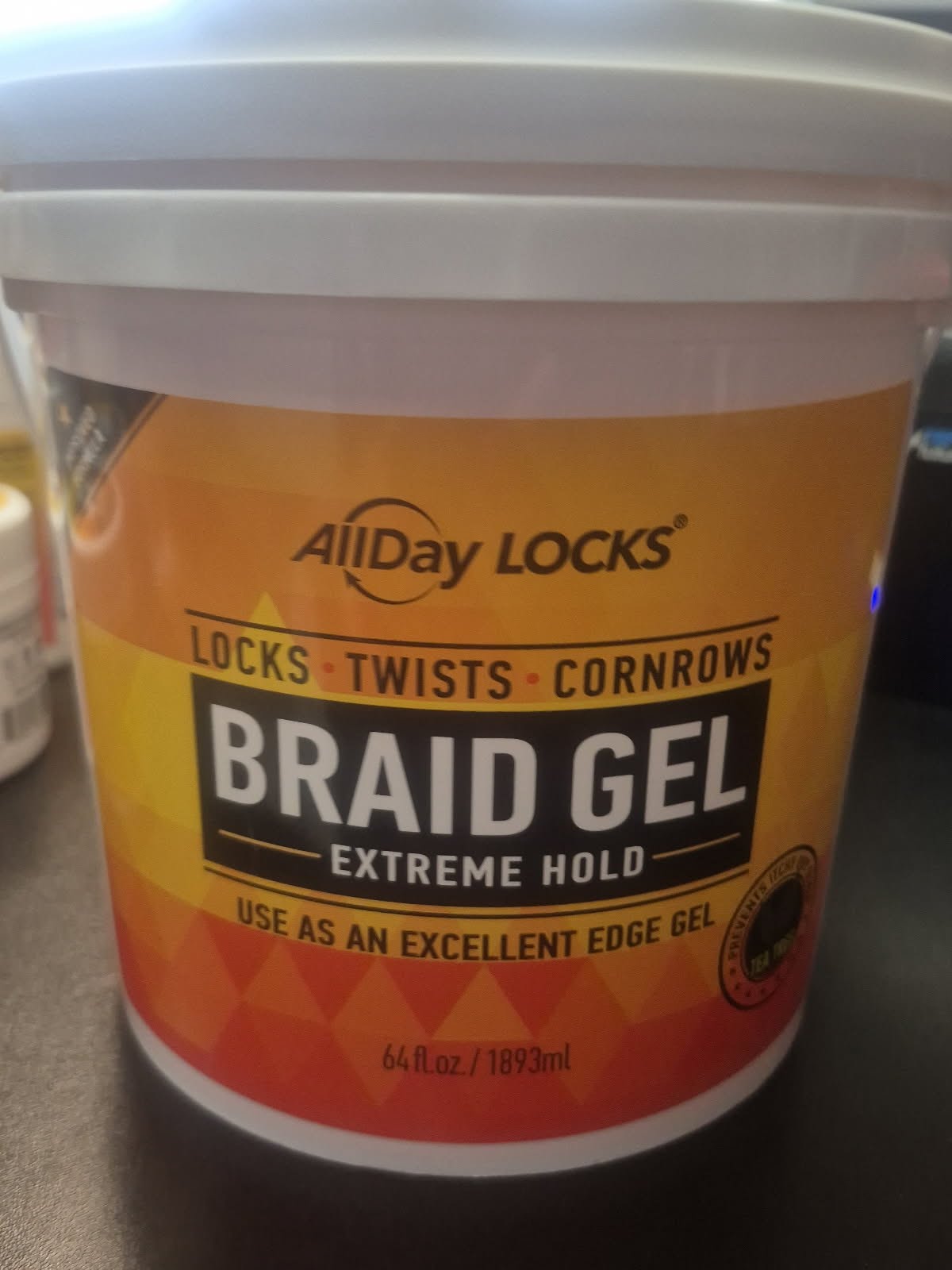 ALL DAY LOCKS EXTREME HOLD BRAID GEL 64 oz