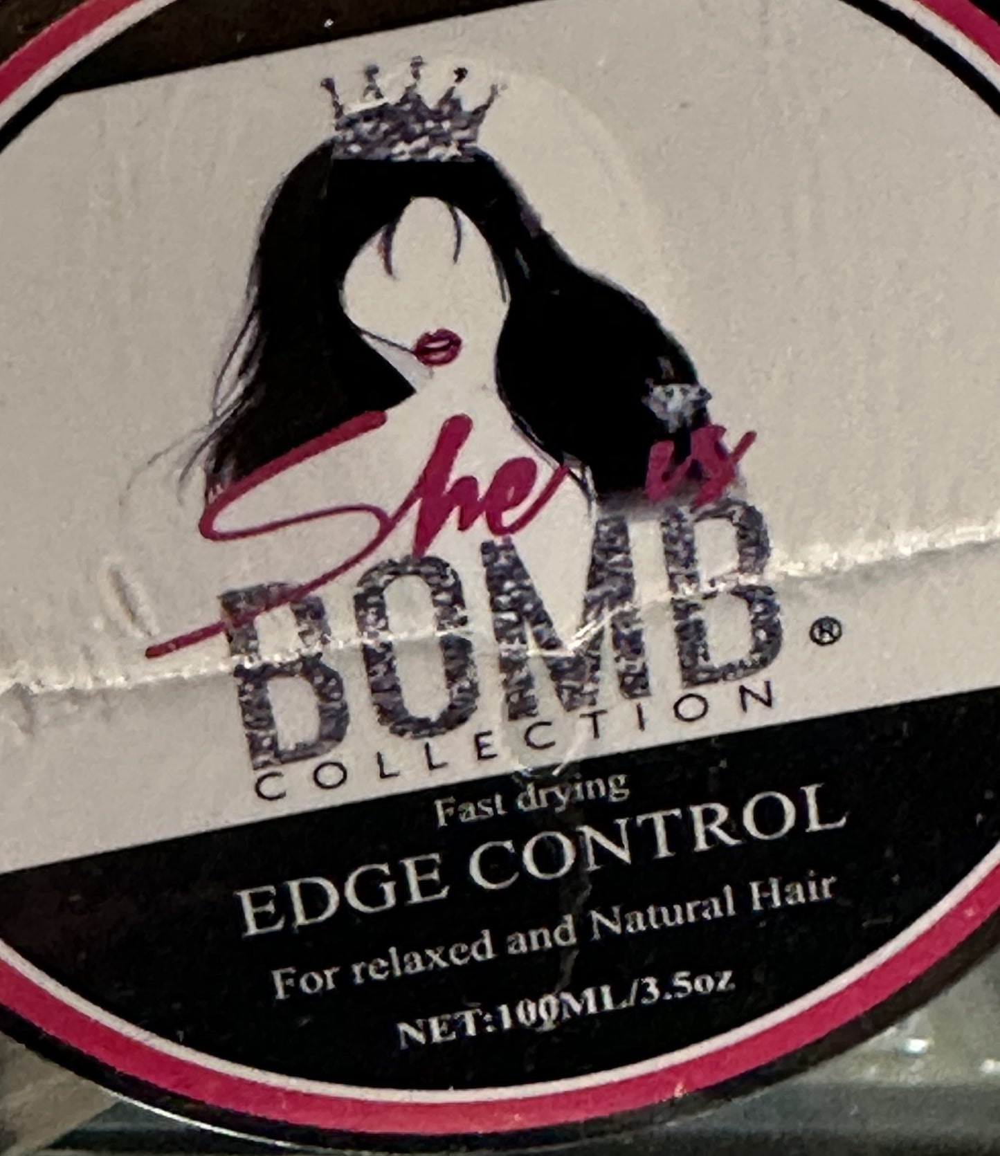 SHE IS BOMB FAST DRYING EDGE CONTROL 3.5 OZ