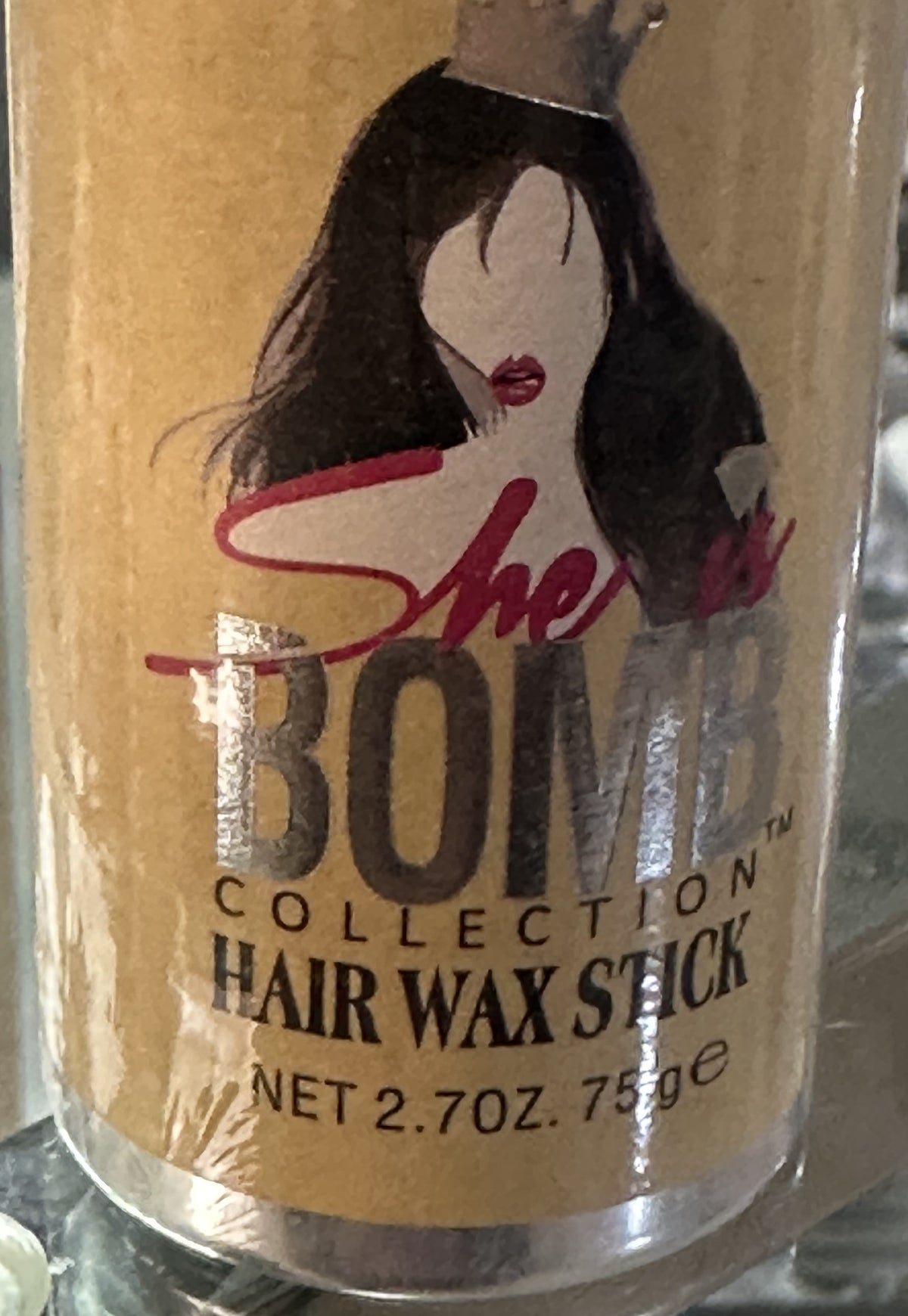 SHE IS BOMB HAIR WAX STICK 2.7 OZ