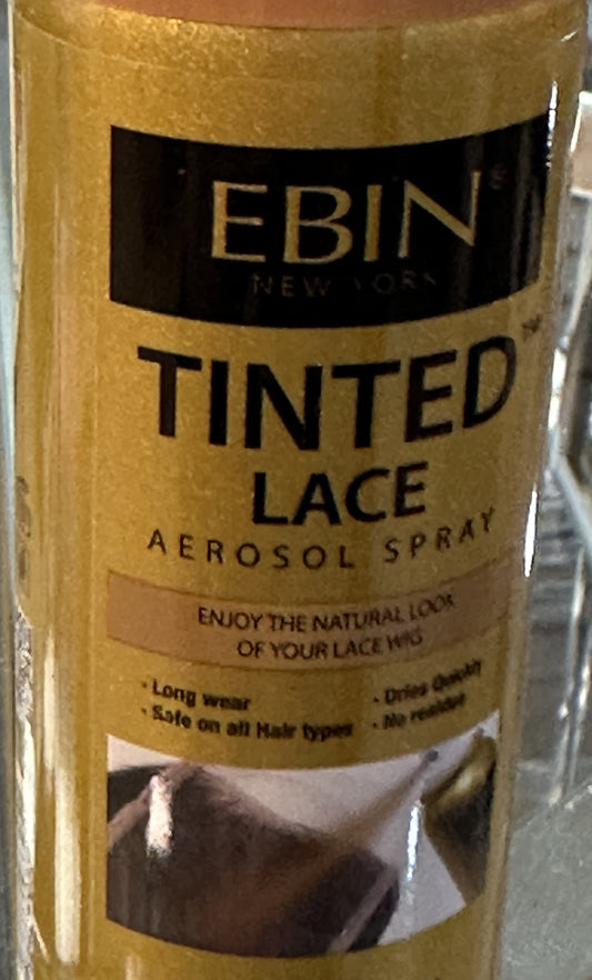 EBIN TINTED LACE SPRAY (LIGHT WARM BROWN)