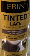 EBIN TINTED LACE SPRAY (DARKEST BROWN)