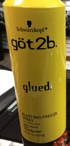 GOT2B SCHWARZKOPF GLUED BLASTING FREEZE SPRAY 12oz