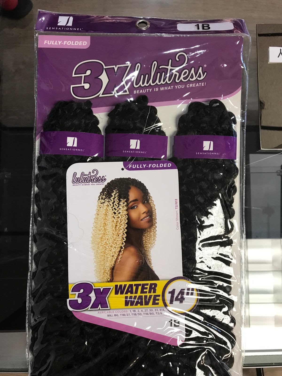 SENSATIONNEL LULUTRESS - 3X WATER WAVE 14"