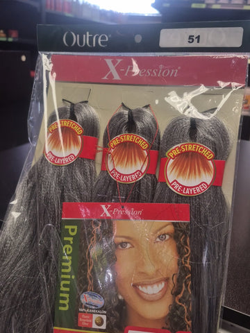 OUTRE X-PRESSION 3X ULTRA PRE STRETCHED BRAID 42"
