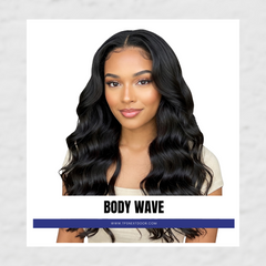 Weave: Human Hair Black Body Wave 24"