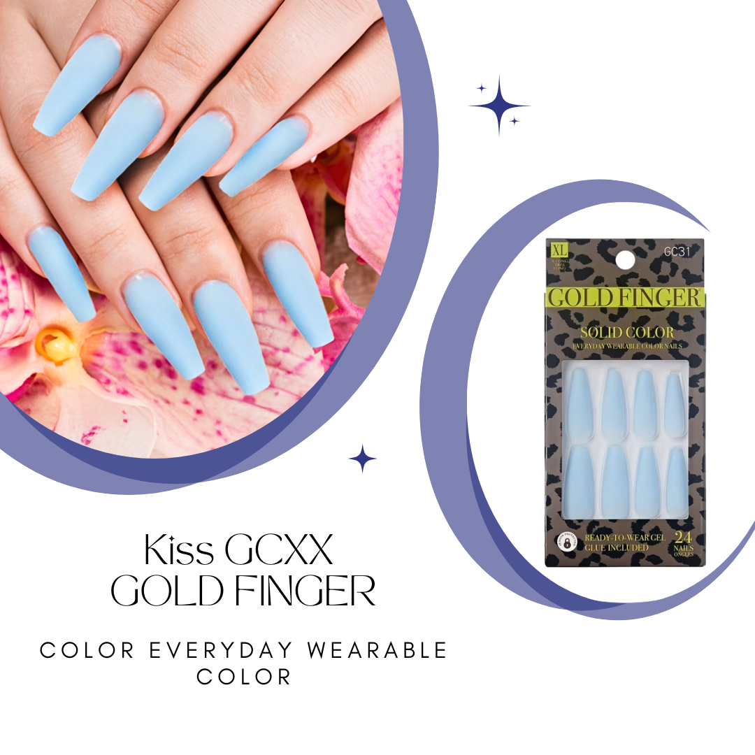 KISS GCXX GOLD FINGER COLOR EVERYDAY WEARABLE COLOR - GC31XL