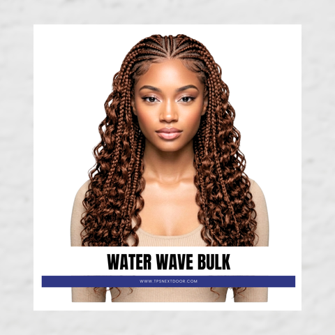 SENSATIONNEL PREMIUM TOO HUMAN BLEND BRAID 2X WATER WAVE BULK 18"