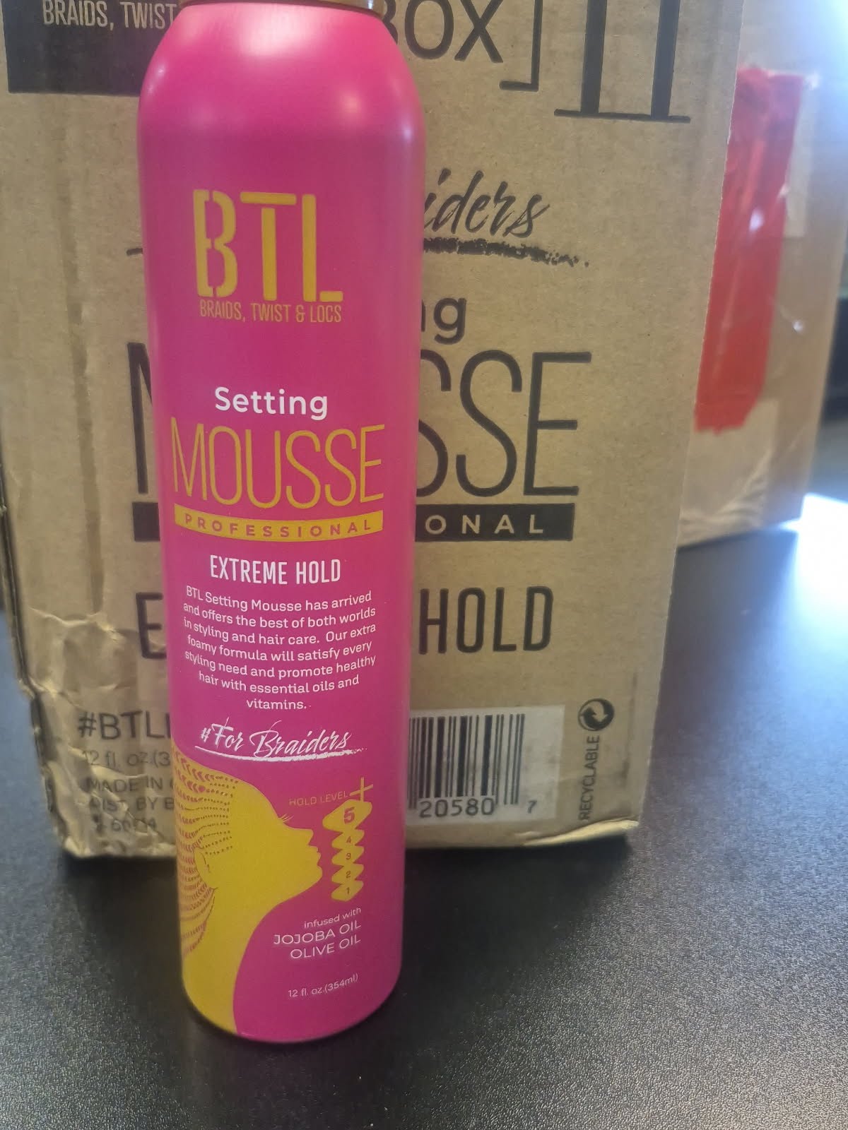 BTL SETTING MOUSSE EXTREME HOLD 12 OZ