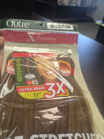 OUTRE X-PRESSION 3X ULTRA PRE STRETCHED BRAID 32"
