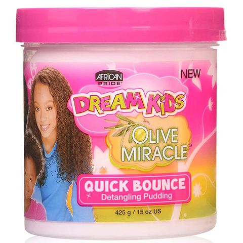 AFRICAN PRIDE DREAM KIDS OLIVE MIRACLE QUICK BOUNCE DETANGLING PUDDING 15 OZ