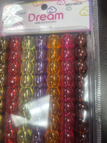 DREAM BEADS 16MM 62 PC ASSORTED COLORS