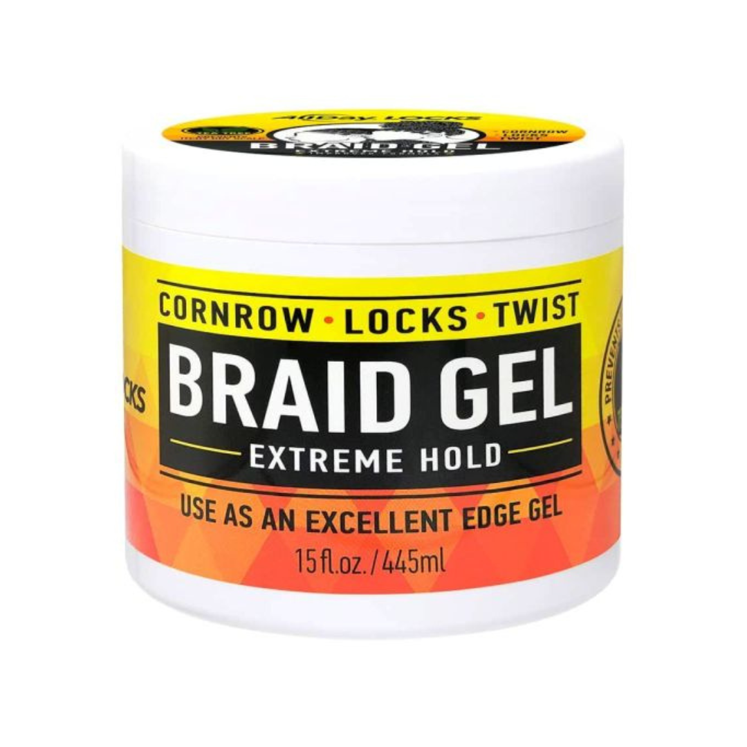 ALL DAY LOCKS EXTREME HOLD BRAID GEL 15 oz