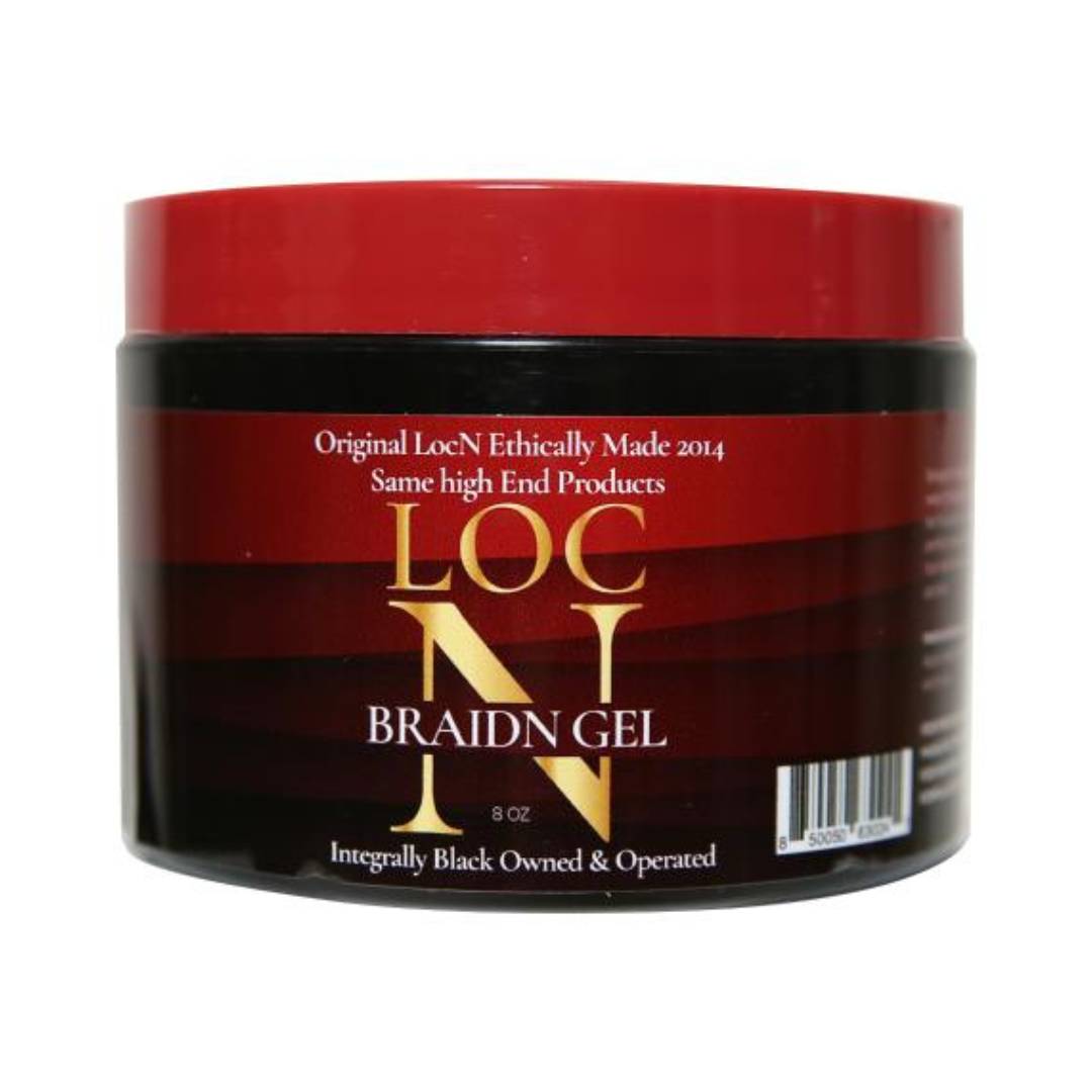 LOC N BRAIDING GEL 8 OZ