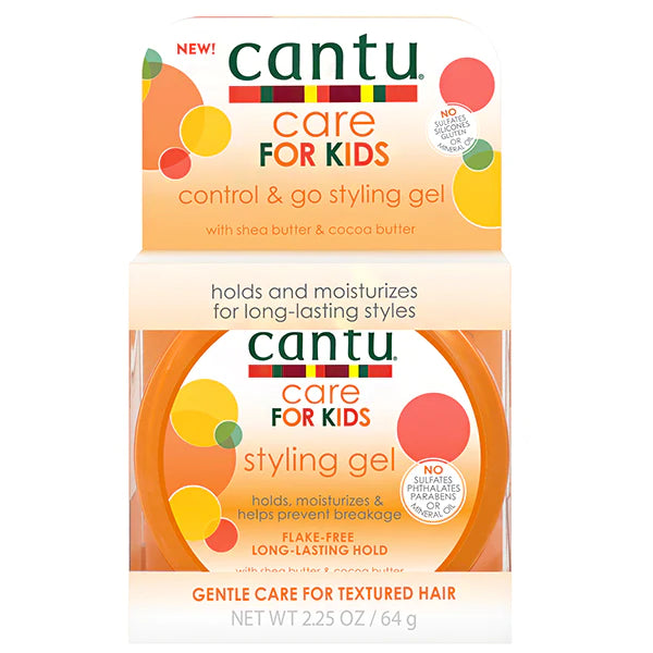 CANTU CARE FOR KIDS CONTROL & GO STYLING GEL 2.25 OZ