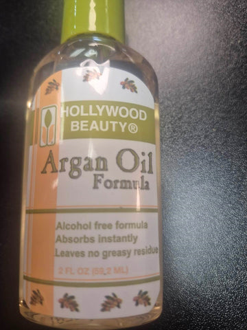 HOLLYWOOD BEAUTY ARGAN OIL FORMULA 2 oz THE PRODUCT STORE NEXT DOOR