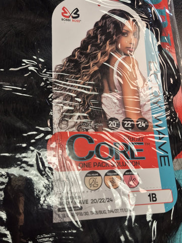BOBBI BOSS MISS ORIGIN CORE ONE PACK 3PCS  BODY WAVE LENGTH 20,22,24