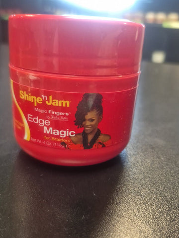 SHINE N JAM MAGIC FINGERS EDGE MAGIC FOR BRAIDERS 4 OZ