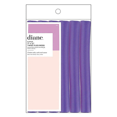 DIANE TWIST FLEX RODS 7/8 INCHES - PURPLE