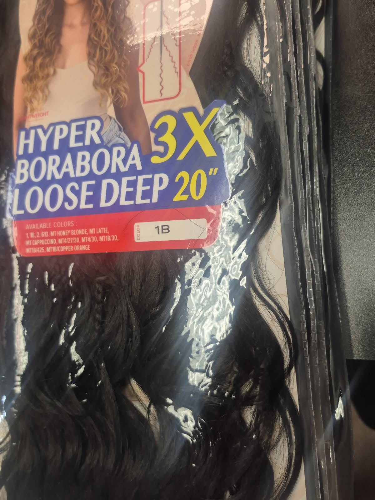 XPRESSION - TWISTED UP HYPER 3X BORABORA LOOSE DEEP 20 IN